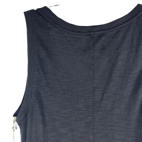 Calson Nordstrom Ruffle Midi Tank Dress Black Size S - Picture 5 of 7